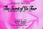 Gracie Abrams @ Paris le 27/02/25